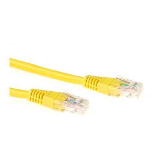 Cable Act CAT6 LSZH, 3 m, Amarillo