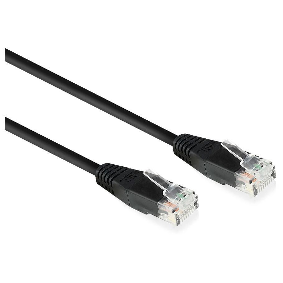 Act Network Cable AC4010, 10m Cat6 U/UTP (UTP) - Black