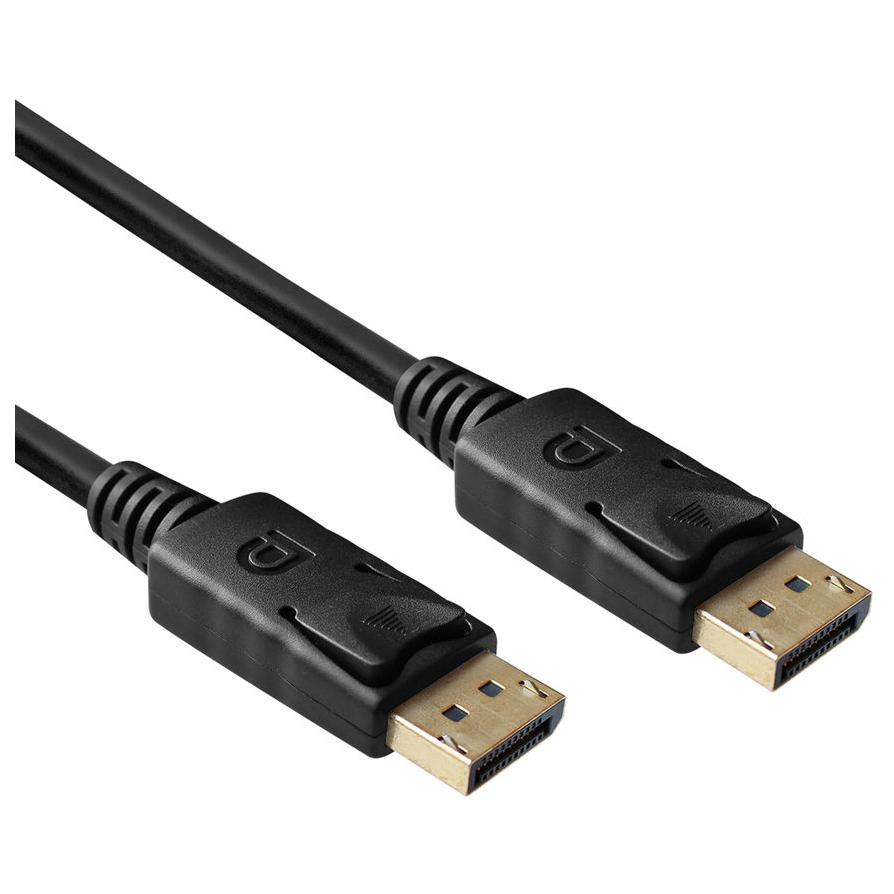 Cable ACT DisplayPort 2 m Negro