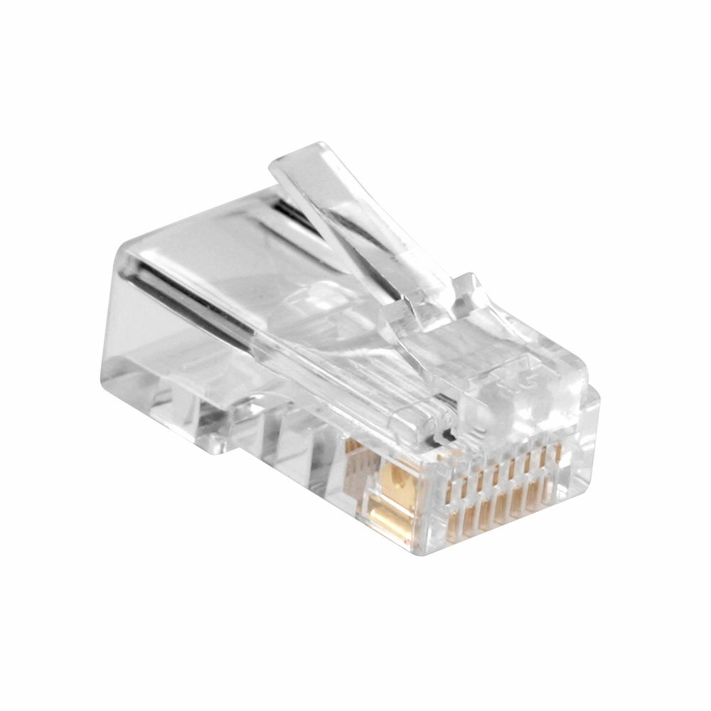 Conector de cable ACT AC4110 RJ45 (plata y transparente)