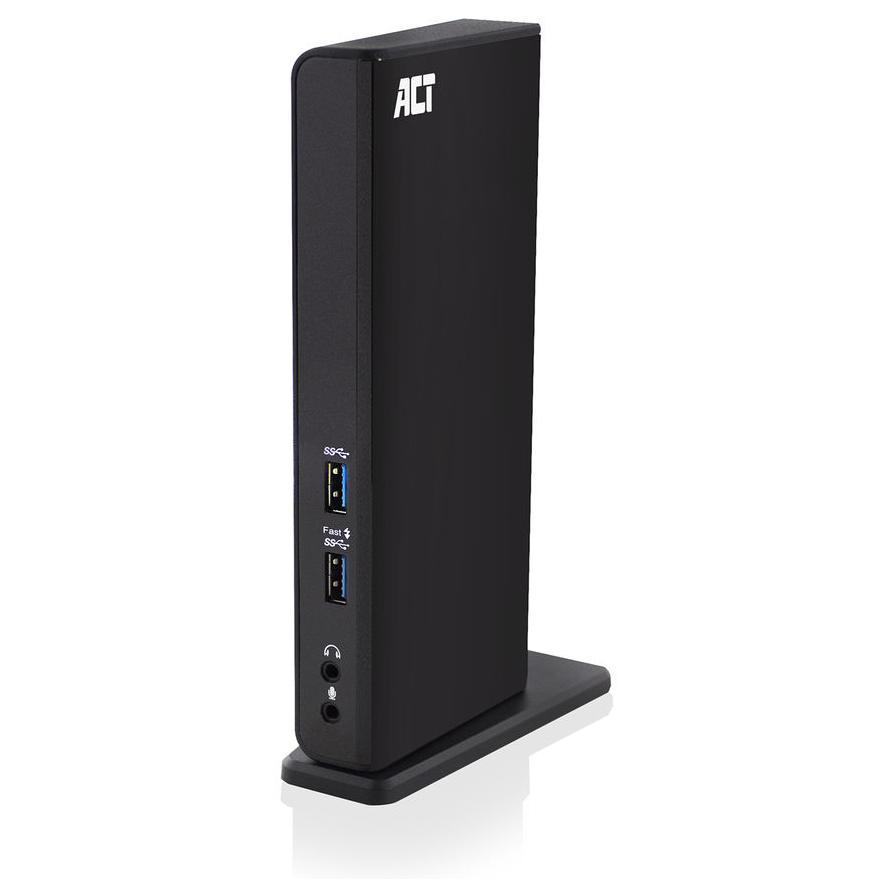 ACT Universal USB-C or USB-A Docking Station for 2 HDMI Monitors, DisplayLink