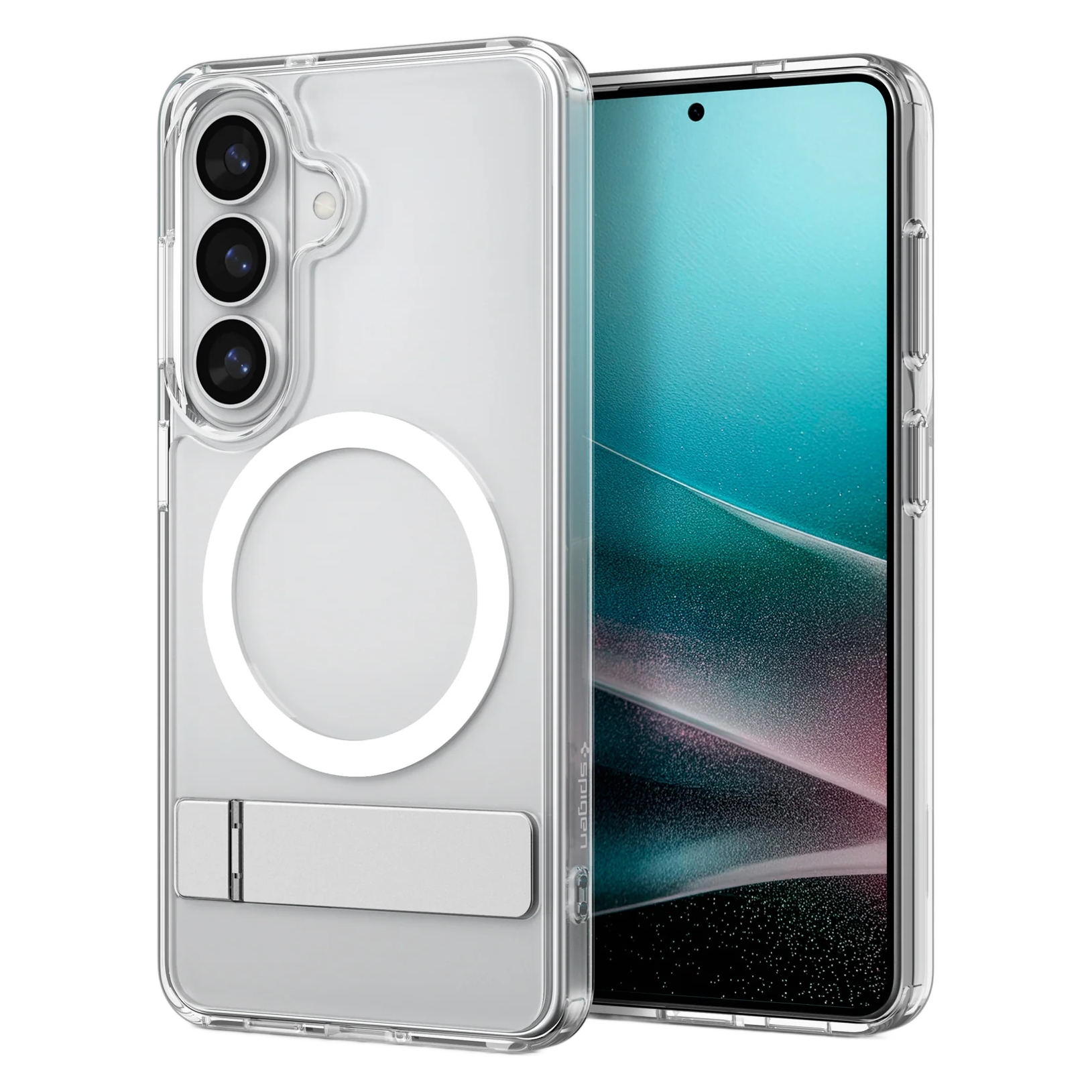 Fundas Spigen Ultra Hybrid S MagSafe para Samsung Galaxy S26 - Claro/Blanco