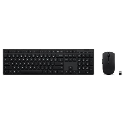 Lenovo Wireless Keyboard and Mouse Office Set RF + Bluetooth