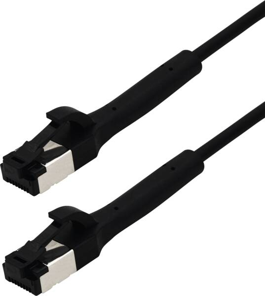 Transmedia Cat8.1 Network Cable, 3m, Black