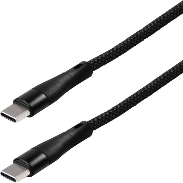 Transmedia C 532-1 USB Cable 2.0 1m USB C Black