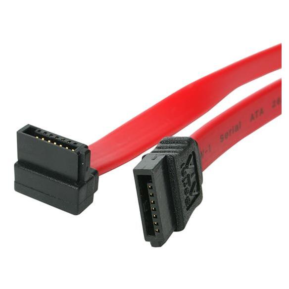 StarTech.com 90-Degree SATA to SATA Cable - 15 cm