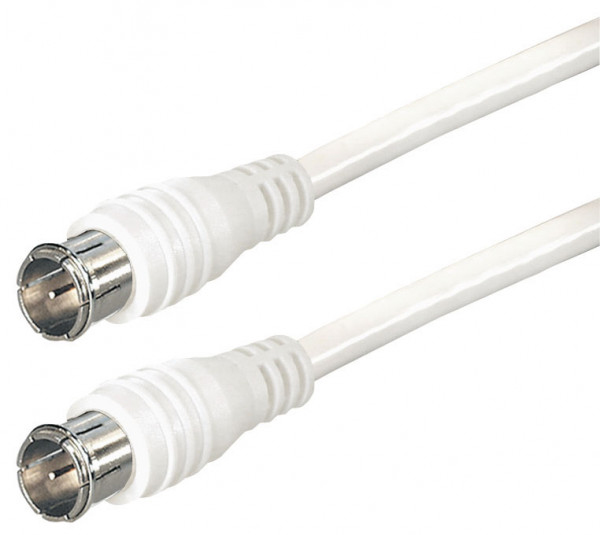 Transmedia FH 1-5 DQ Coaxial Cable 5m Type F White