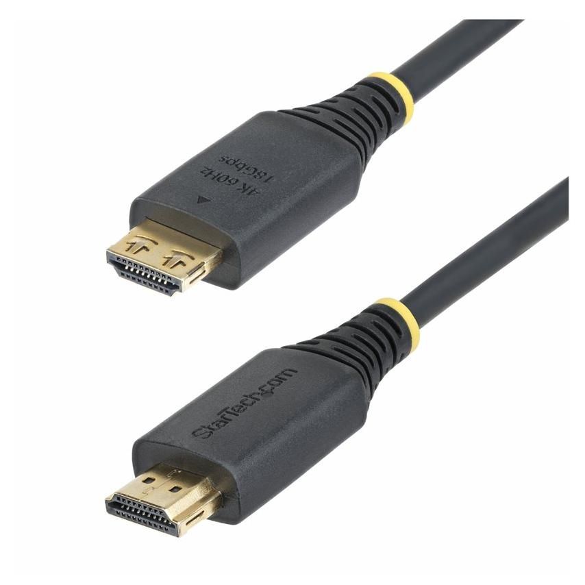 StarTech.com 6ft High Speed HDMI Cable with Gripping Connectors, 4K 60Hz