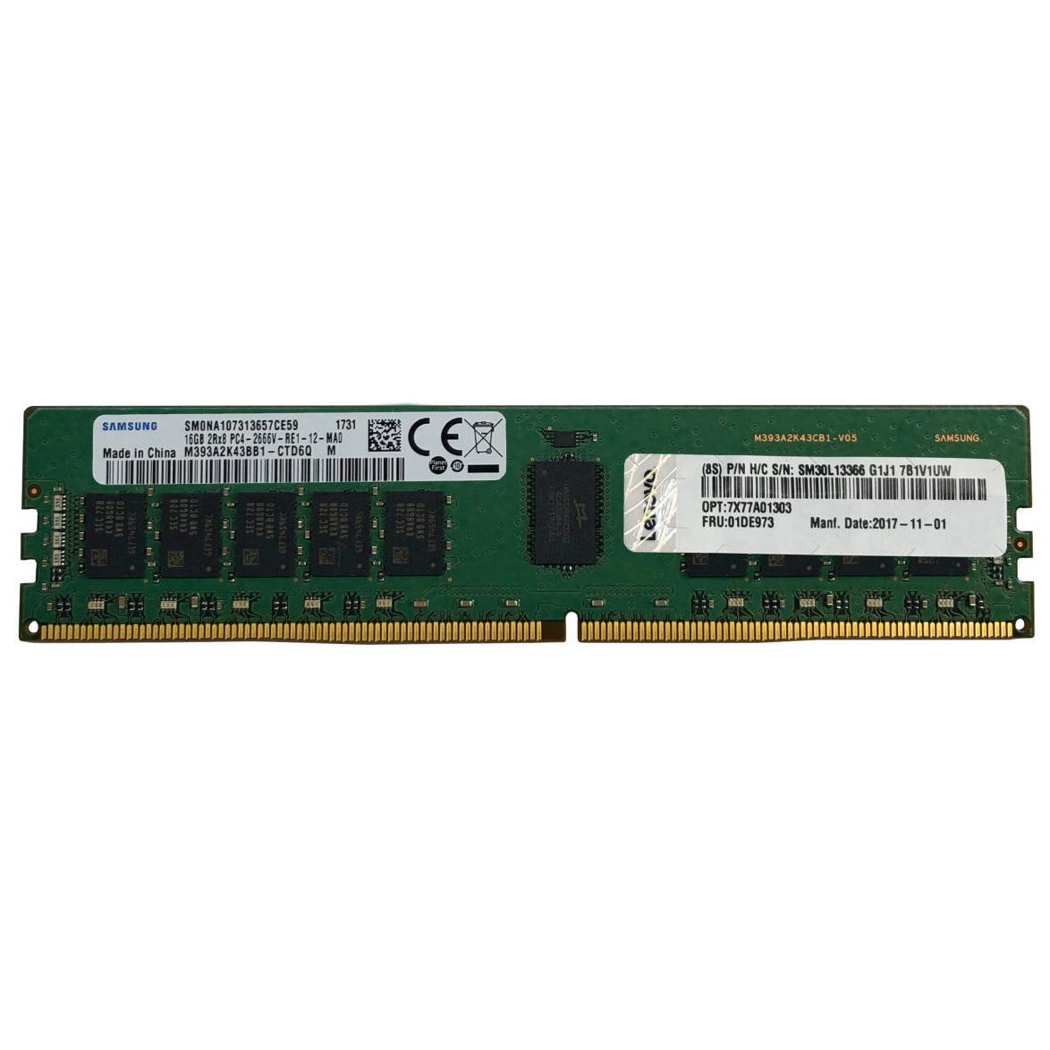 Lenovo 4X77A08632 Memory Module, 16GB (1x16GB) DDR4 288-pin ECC