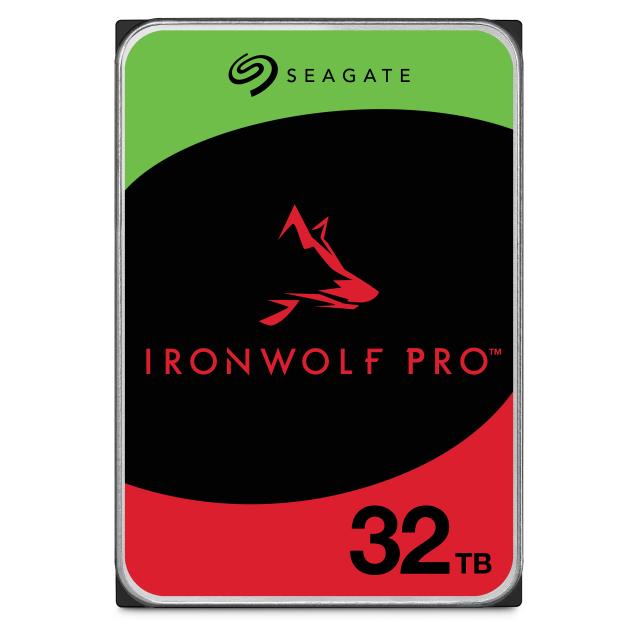 Seagate IronWolf Pro 32TB Hard Drive, 7200 RPM, 3.5" SATA III