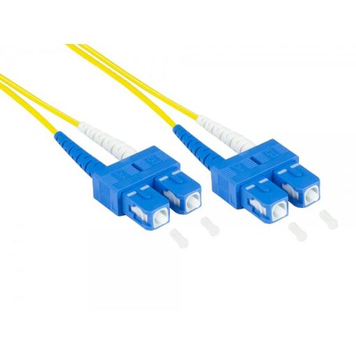 Alcasa LW-9075SC InfiniBand and Fiber Optic Cable 7.5m 2x SC Yellow