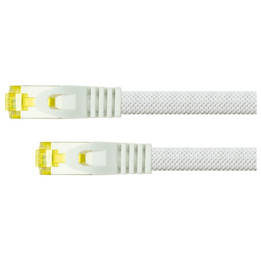 Cable de red Python 8070PY-030W, Blanco, 3 m Cat7 S/FTP (S-STP)