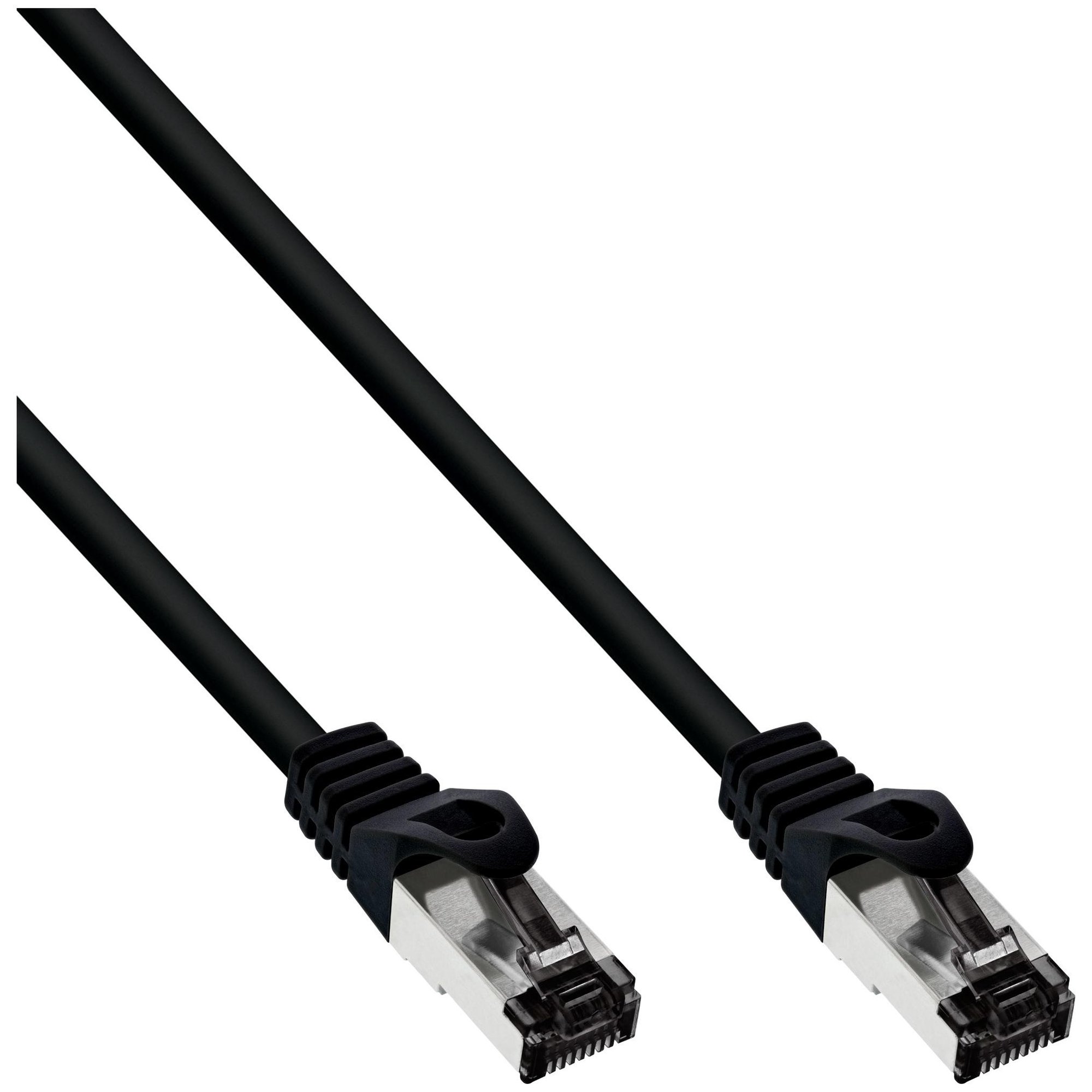 Cable de red InLine Cat8.1 - 0,5 m, Negro (S/FTP)