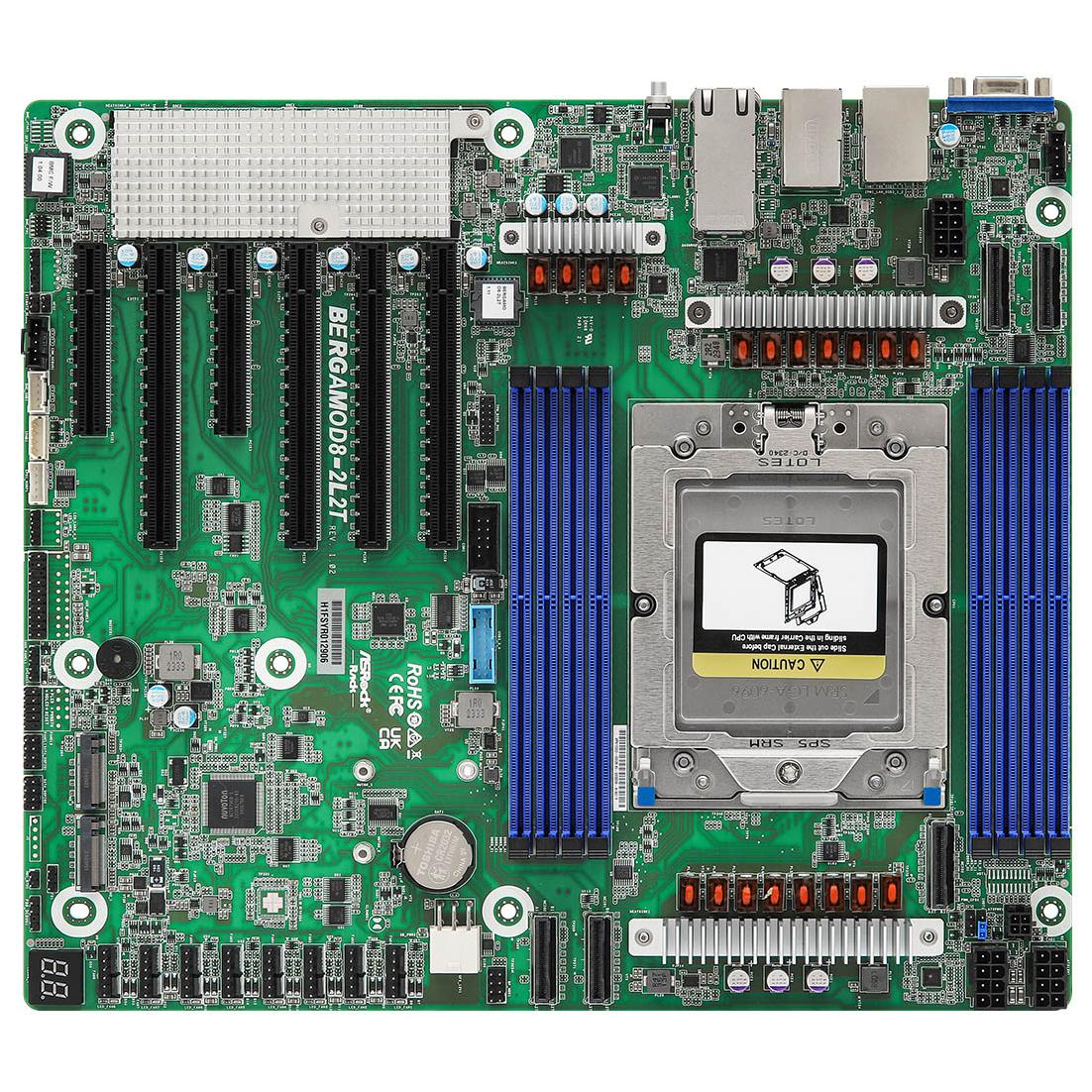 ASRock BERGAMOD8-2L2T Socket SP5 Motherboard
