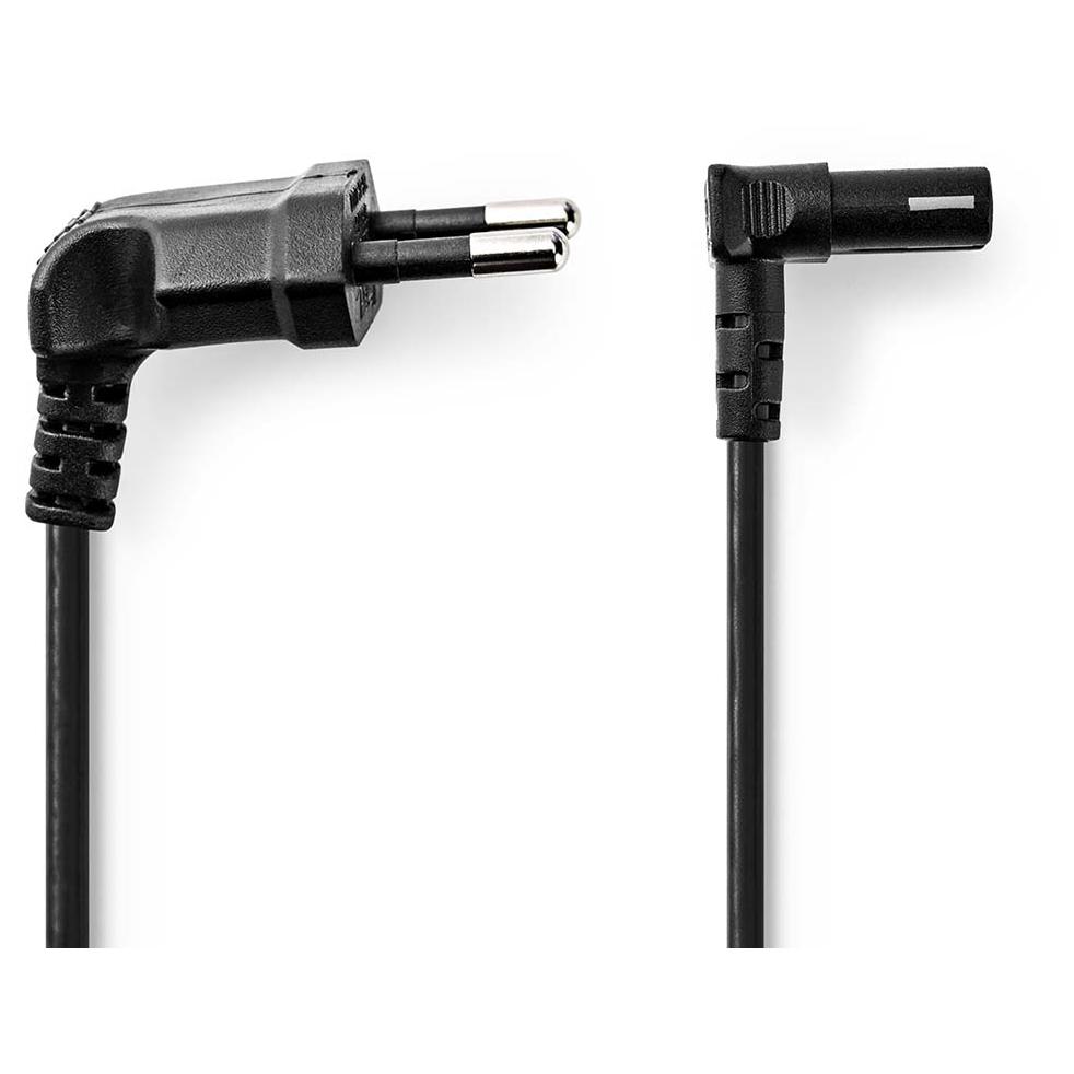 Cable de alimentación Nedis, 2 m, Negro, Conector C1 a Tipo C