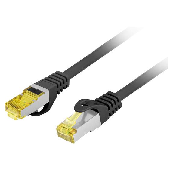 LANBERG Cat6a Network Cable, 15m, Black (PCF6A-10CU)