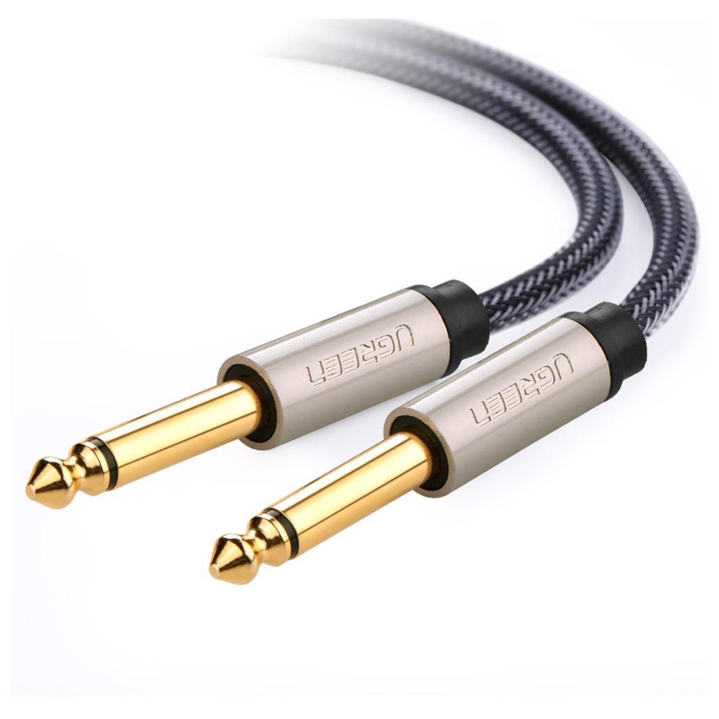 Ugreen 10636 Audio Cable 1m, 6.35mm, Black