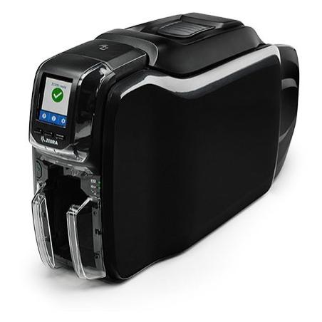Zebra ZC350 Plastic Card Printer - Dye Sublimation/Thermal Transfer, Color 300 x 300 DPI