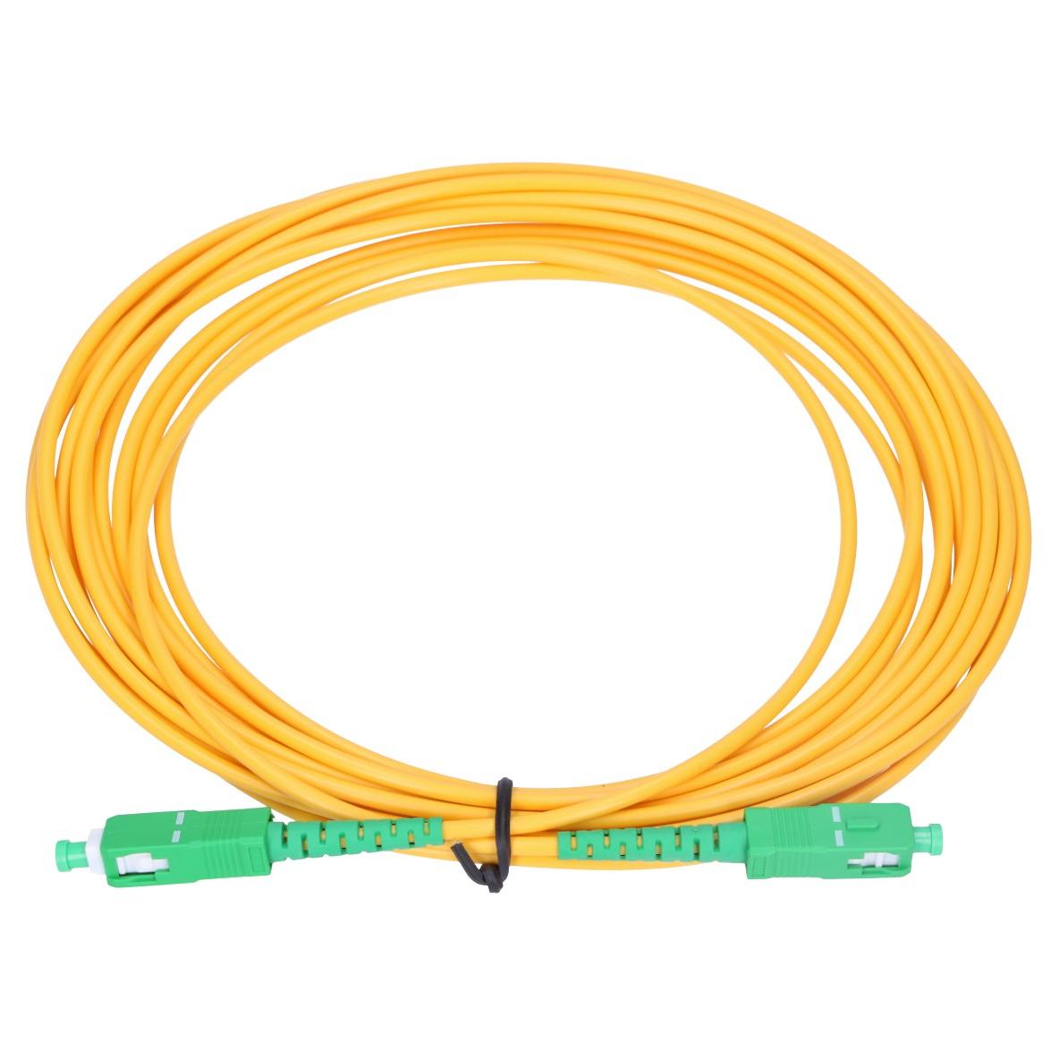 Extralink SC/APC-SC/APC Monomode Simplex Cable, 3 mm, 10 m