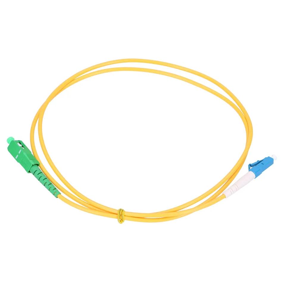 Extralink Monomode Fiber Optic Cable SC/APC-LC/UPC, 2m, G657A, 3mm
