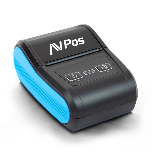 AVPos MP580R Portable Thermal Printer with Long-Lasting Battery and High Resolution