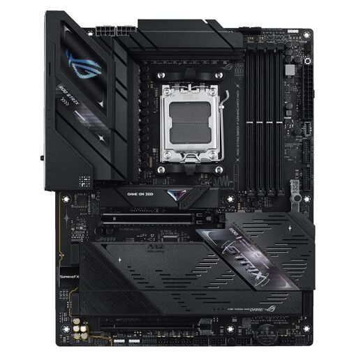 ASUS ROG Strix B850-F Gaming WiFi 7 Neo - Placa base - ATX - Socket AM5 - Chipset AMD B850 - USB-C 3.2 Gen 2, USB 3.2 Gen 2, USB 3.2 Gen 1, USB-C 3.2 Gen 1, USB-C 3.2 Gen 2x2, USB4 - Wi-Fi 7, Ethernet de 5 Gb, Bluetooth