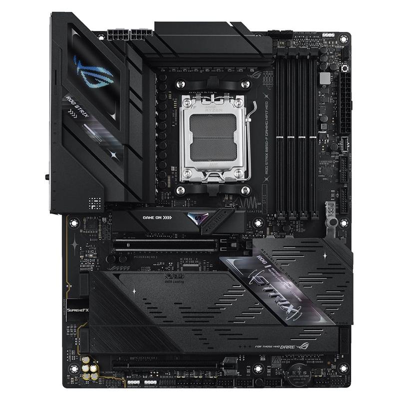 ASUS ROG Strix B850-F Gaming WiFi 7 Neo - Motherboard - ATX - AM5 Socket - AMD B850 Chipset - USB-C 3.2 Gen 2, USB 3.2 Gen 2, USB 3.2 Gen 1, USB-C 3.2 Gen 1, USB-C 3.2 Gen 2x2, USB4 - Wi-Fi 7, 5Gb Ethernet, Bluetooth