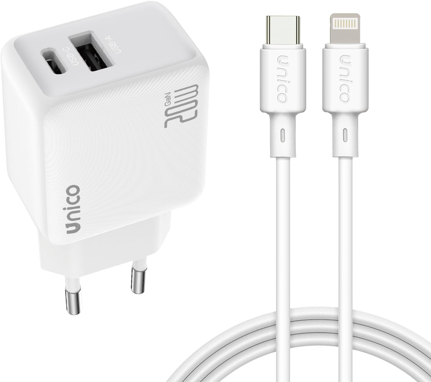 ELVORIX 20W USB-C Charger, Power Adapter for Apple Devices
