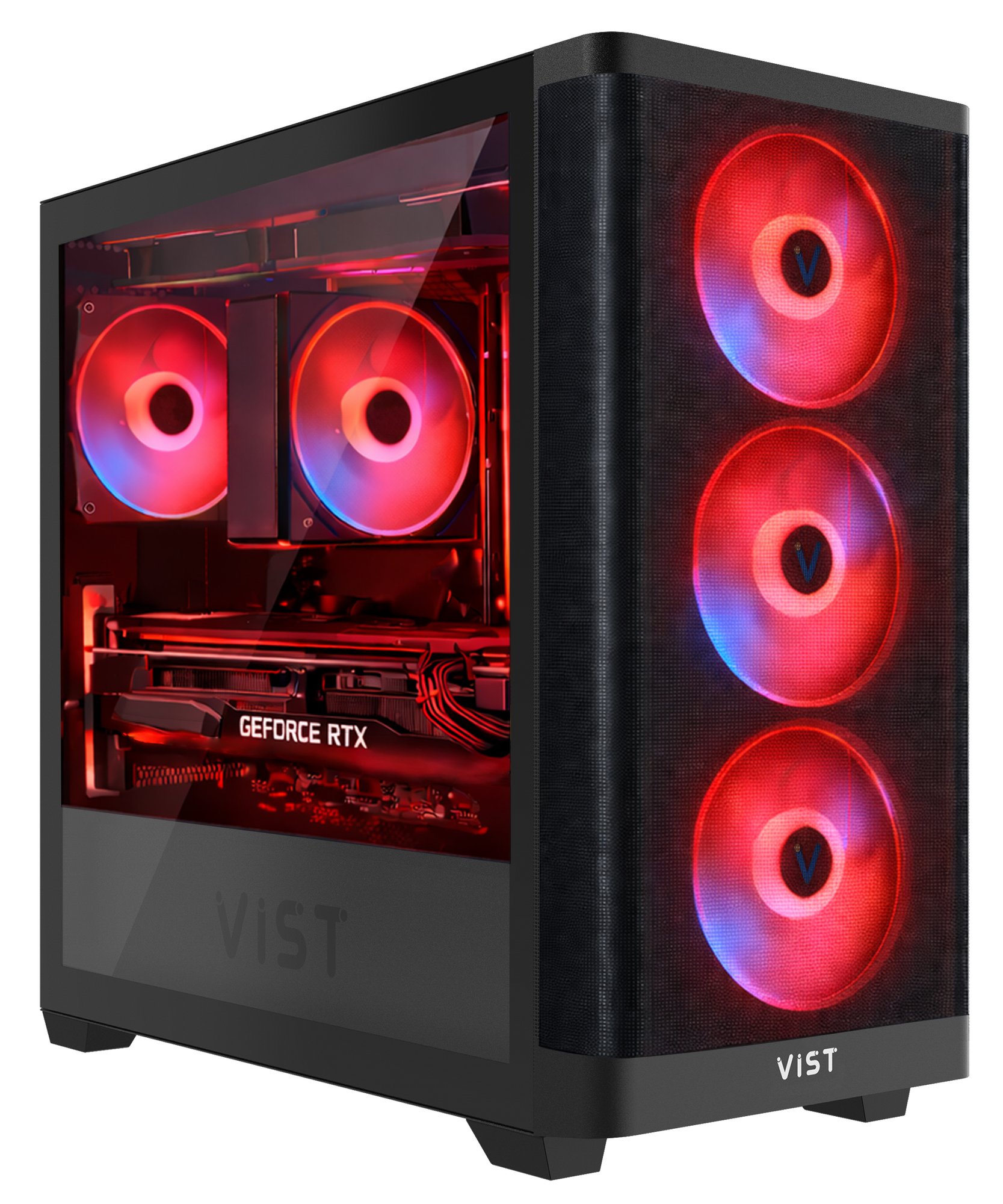 VIST Gaming PC Core Ultra 5 225F - 32GB RAM - RTX 5060Ti - 1TB SSD M.2 - WIFI - Windows 11 Pro