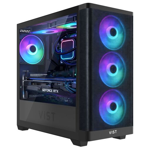 PC de juego VIST Core Ultra 7 265KF - 48GB de RAM, RTX 5080, 1TB SSD, WiFi, Windows 11 Pro