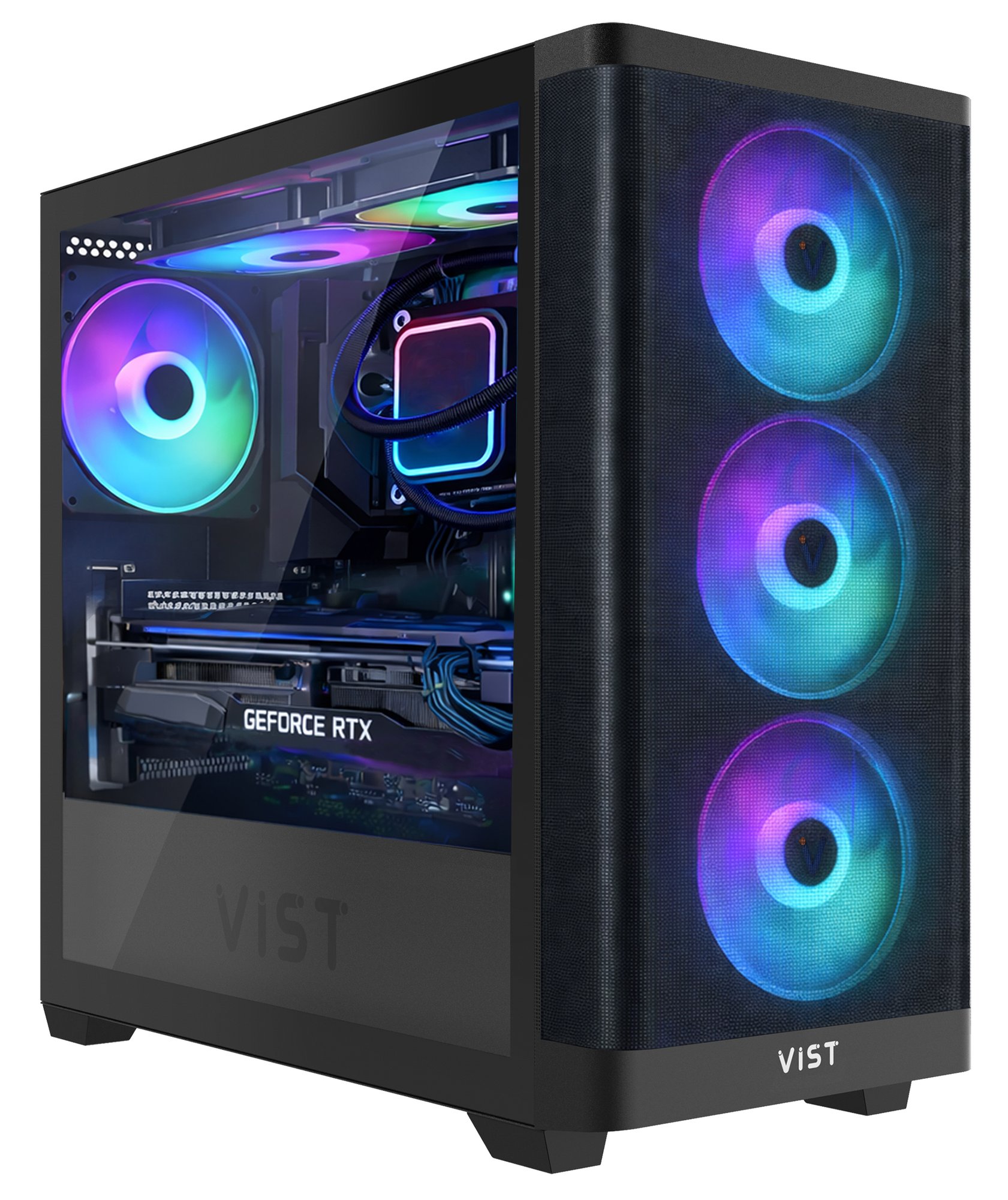 VIST Core Ultra 7 265KF Gaming PC - 48GB RAM, RTX 5080, 1TB SSD, Wi-Fi, Windows 11 Pro