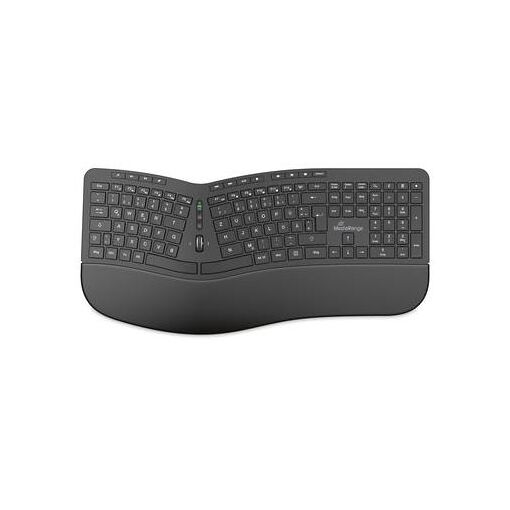 Teclado inalámbrico MediaRange RF QWERTZ Alemán Negro