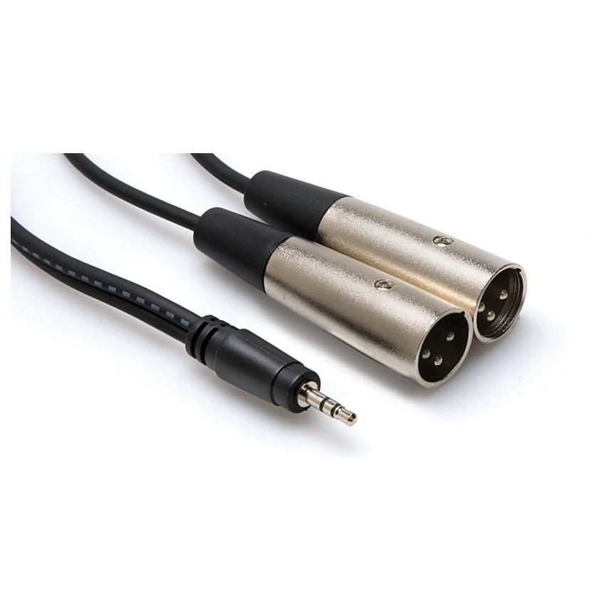 Hosa Technology 3m Audio Cable, 3.5mm to XLR (3-pin)