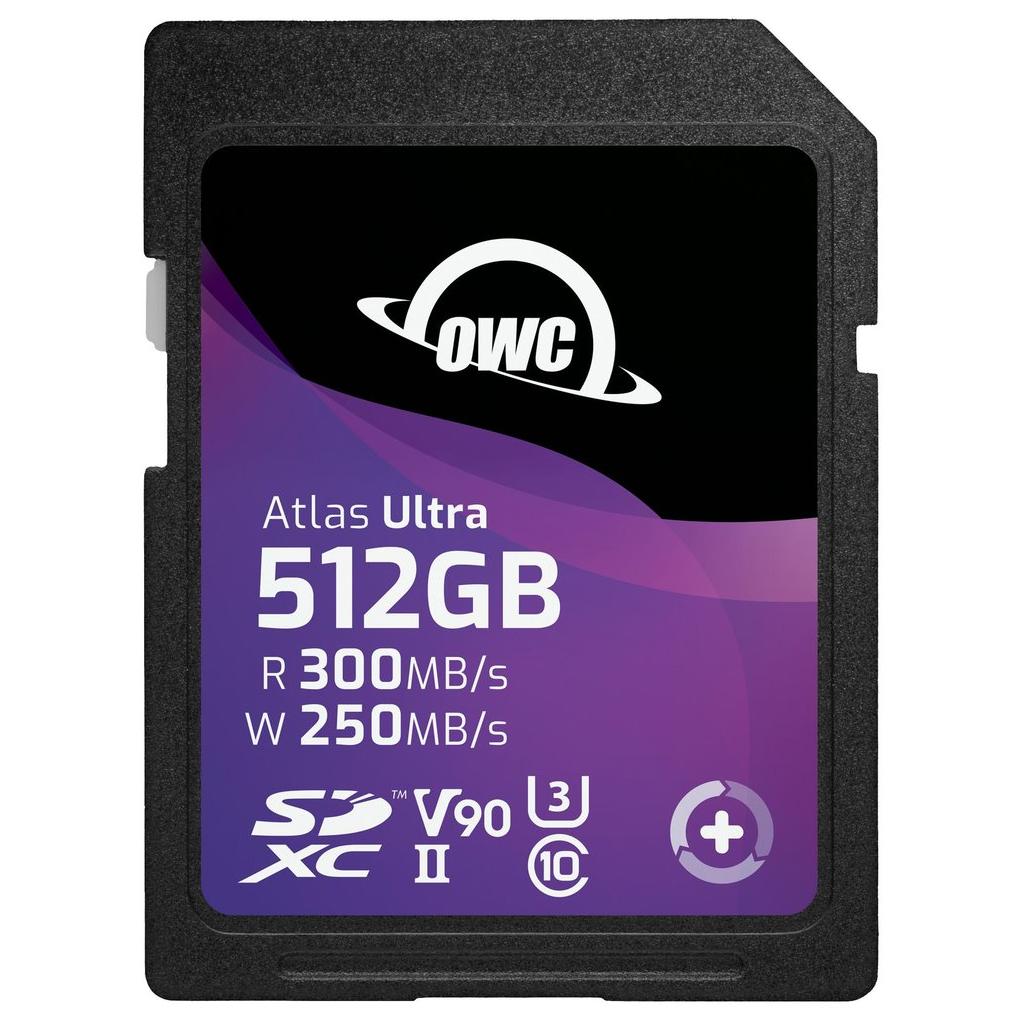 OWC Atlas Ultra 512GB SDXC UHS-II Card