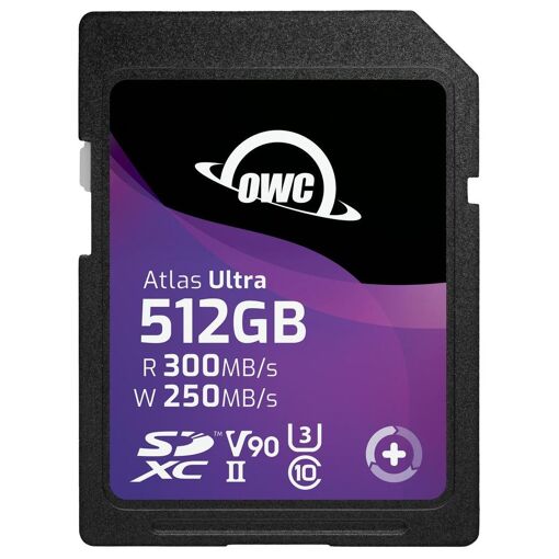 OWC Atlas Ultra 512GB SDXC UHS-II Card