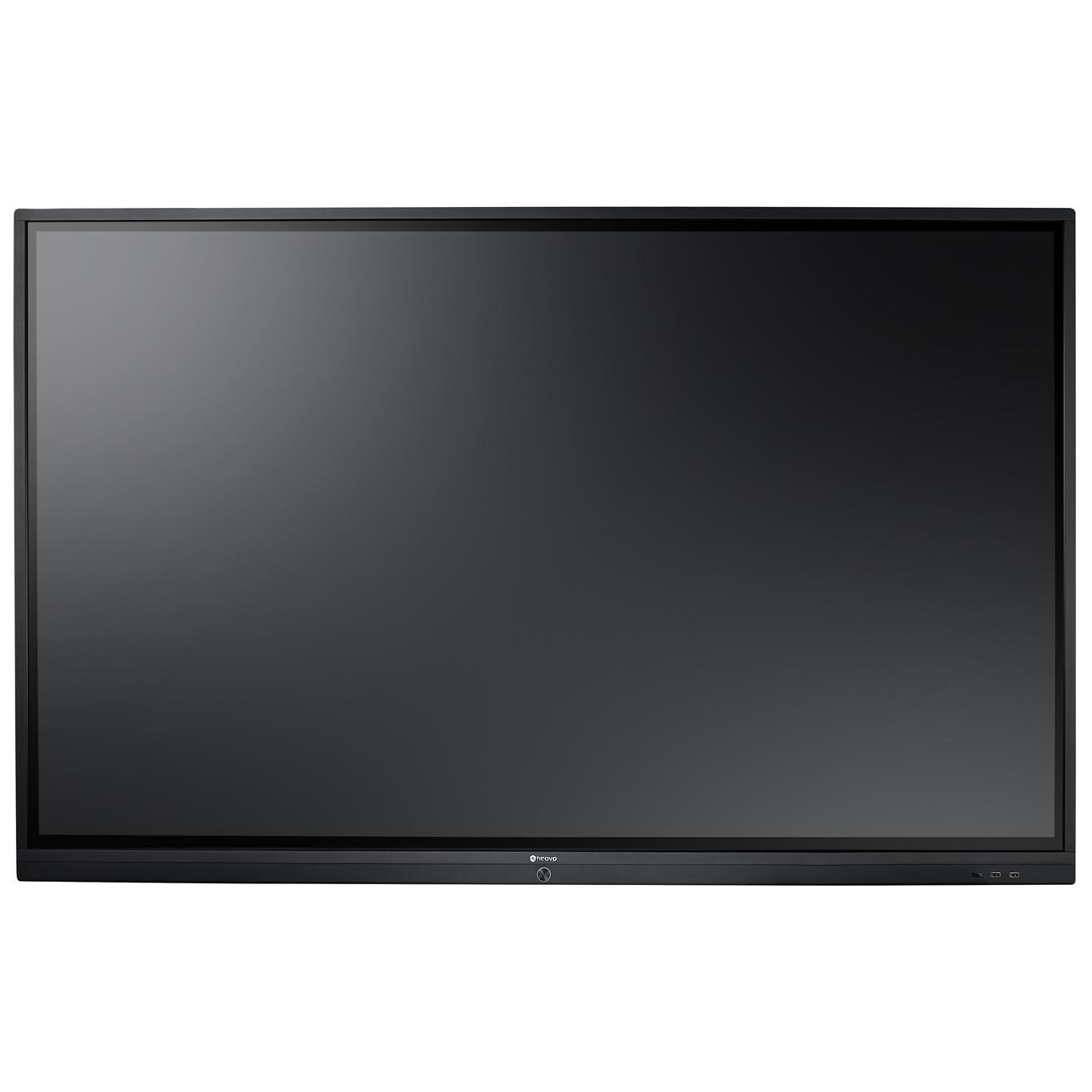 Pantalla interactiva plana AG Neovo de 74,5 pulgadas con WiFi y Android 8.0