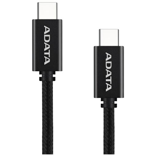 Câble ADATA USB 2.0 C vers C, 2 m, Noir