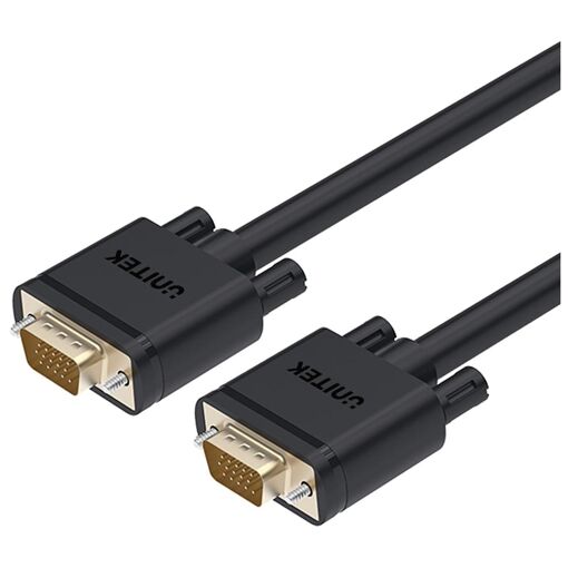 Unitek 20ft VGA Cable (D-Sub) - Black