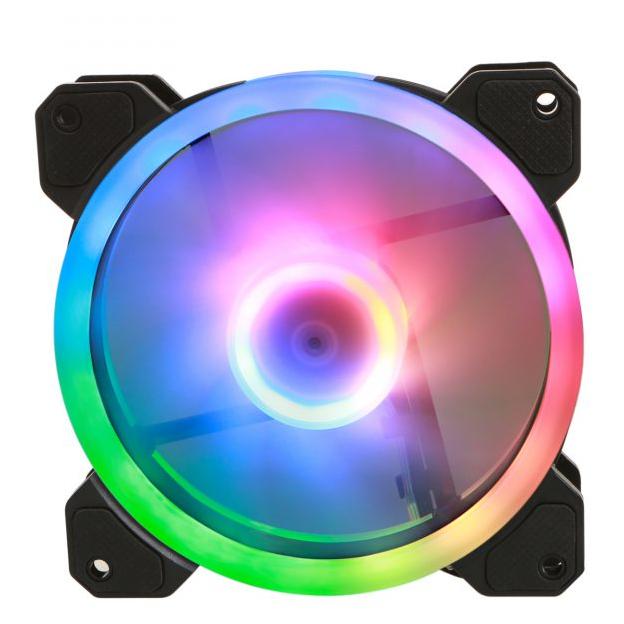 Gelid Solutions Air Cooling System FN-STELLA-01 PC Case Cooler 12cm Black, Multicolour