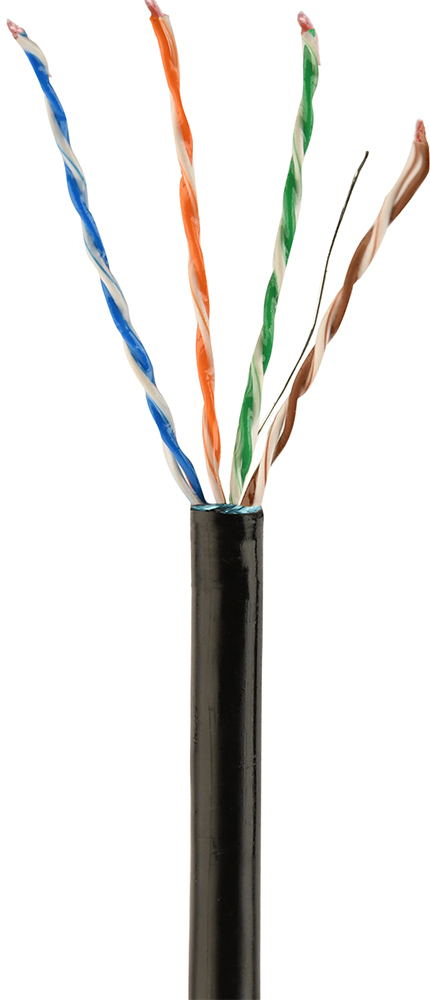 Gembird Cat5e FTP Cable, 305m, Black F/UTP (FTP)