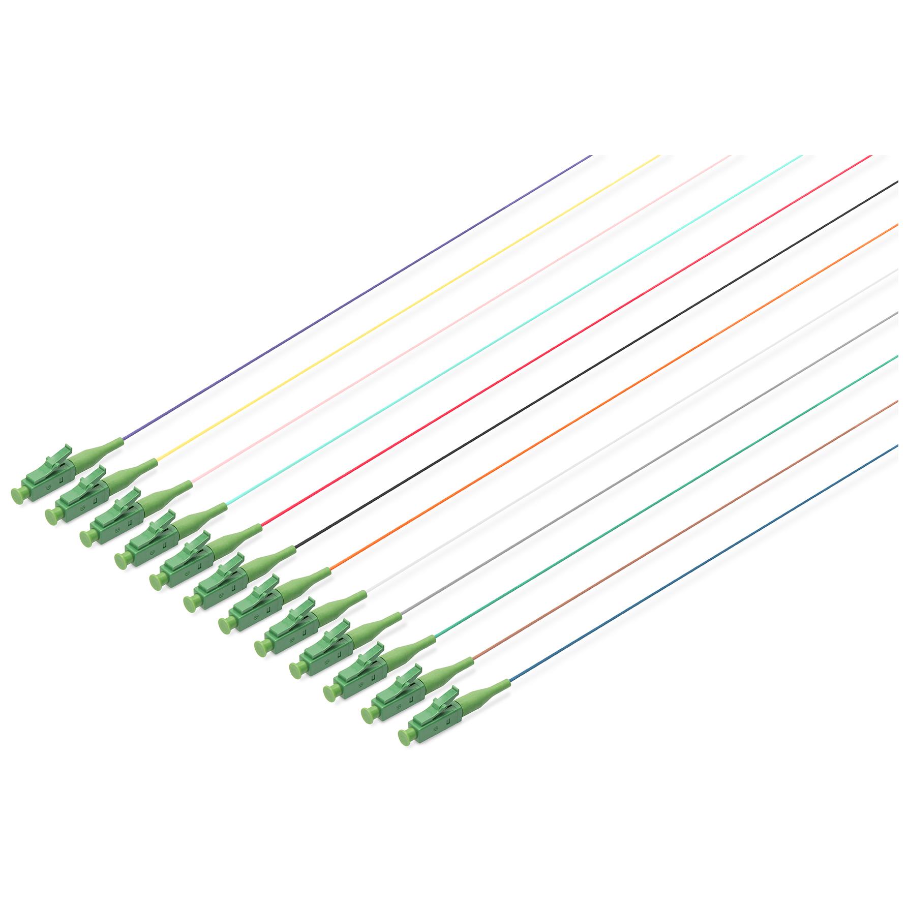 Digitus Fiber Optic Pigtails - LC/APC Simplex OS2