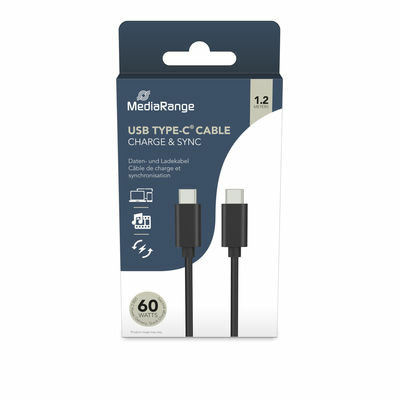 MediaRange USB-C Cable 1.2m, USB 3.2 Gen 1 (3.1 Gen 1)