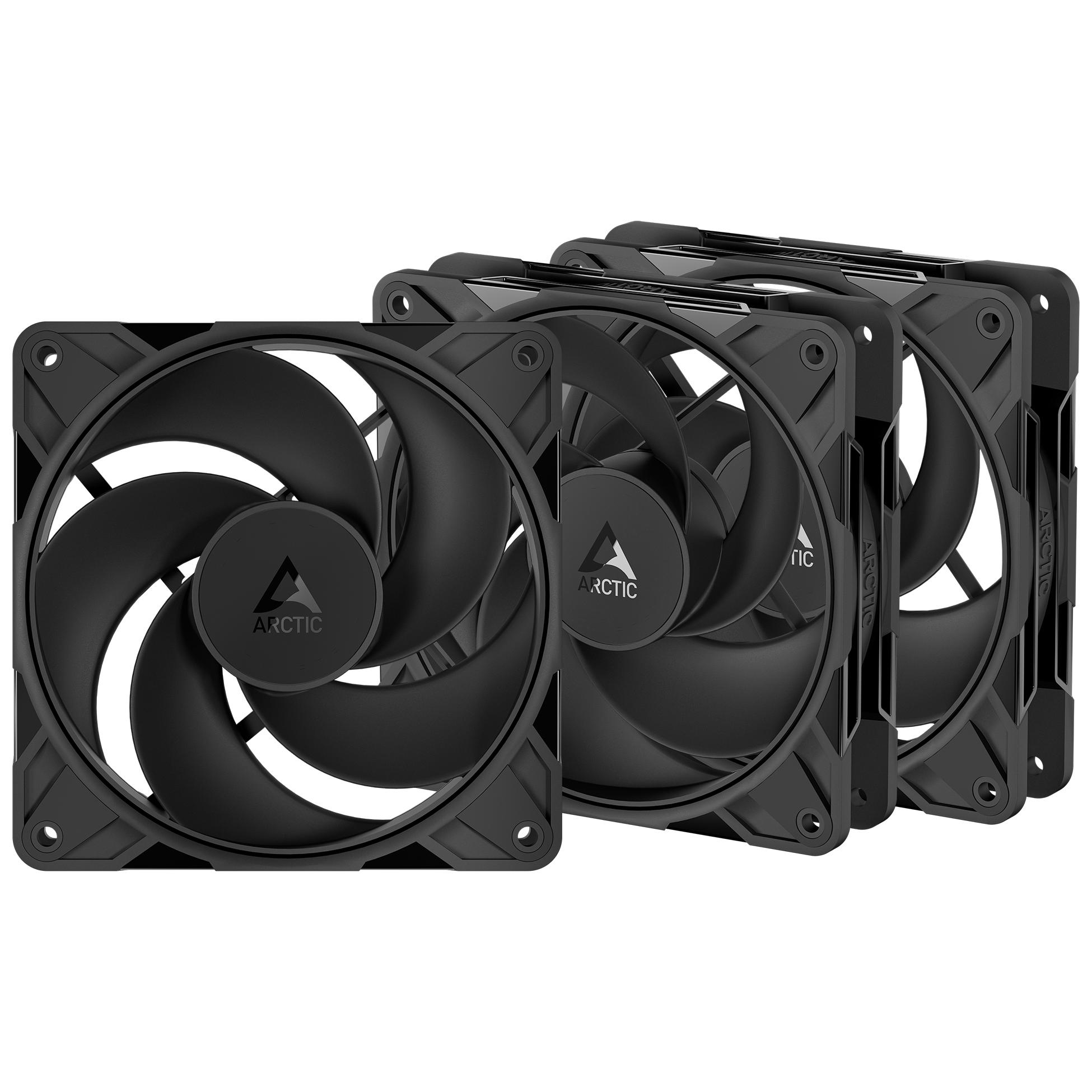 ARCTIC Freezer P12 Pro Reverse Fan - 3 Pack, 12cm Black