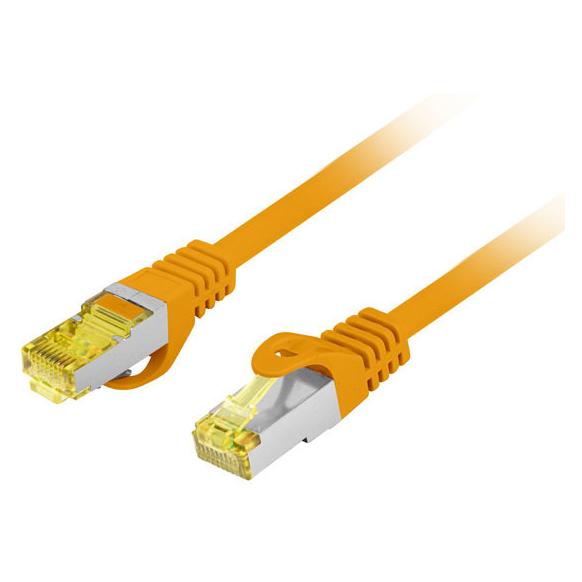 LANBERG Cat6a Network Cable, 1.5m, Orange (PCF6A-10CU)