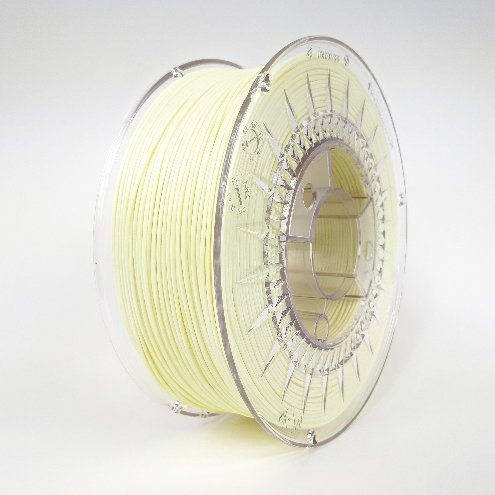 Devil Design PLA Print Material, Vanilla Color, 1kg