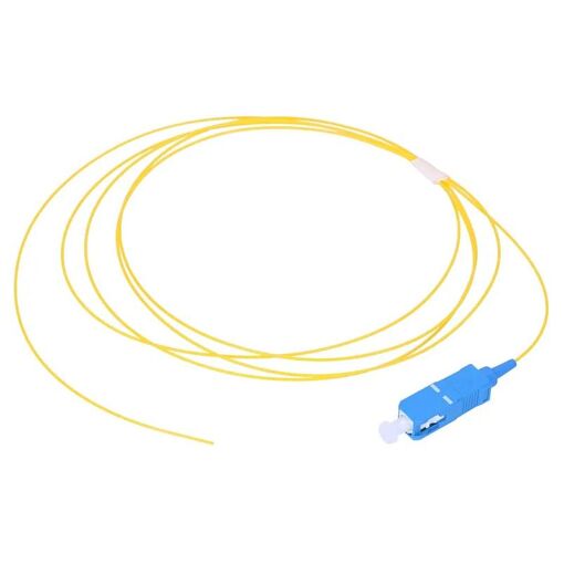 Pigtail Extralink SC/UPC PVC monomode 900 um G.657A 1 m