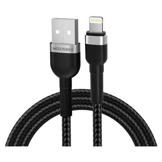 Wozinsky Lightning to USB Cable 1m Black