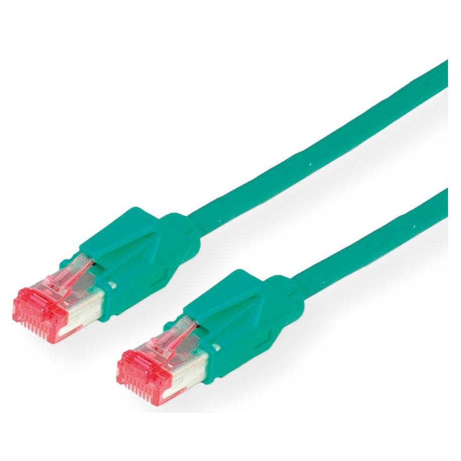Secomp Cat6 Network Cable, Green, 7m (S/FTP)