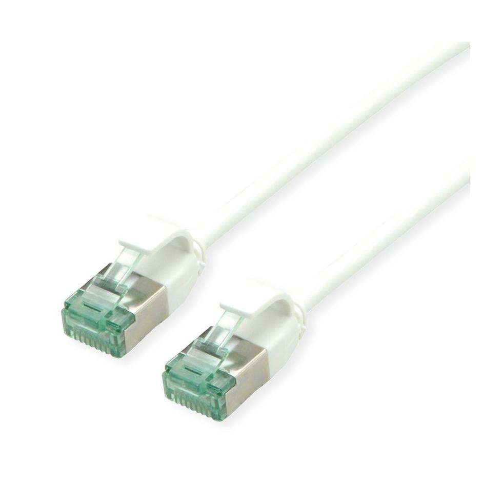 ROLINE Recycled Material Network Cable, 5m, Cat6a U/FTP (STP) - White