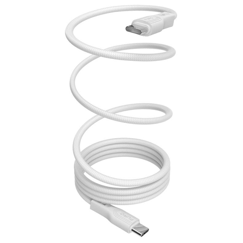 Puro Magnetic USB-C Cable 60W, 1m, White